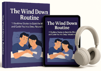Yu Sleep® sleep stories bonus with relaxing bedtime audio and ebook for improved relaxation and better sleep quality